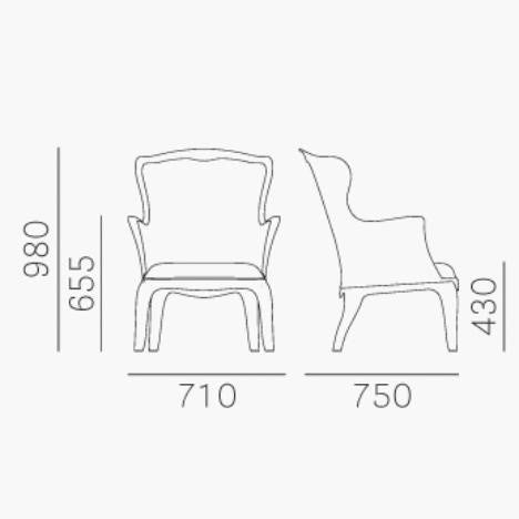 Pasha 660 Armchair